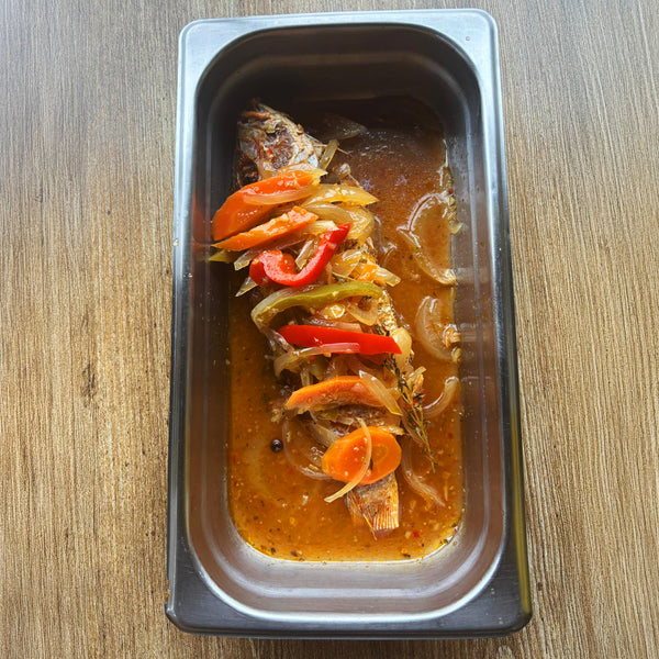 Brown Stew Fish