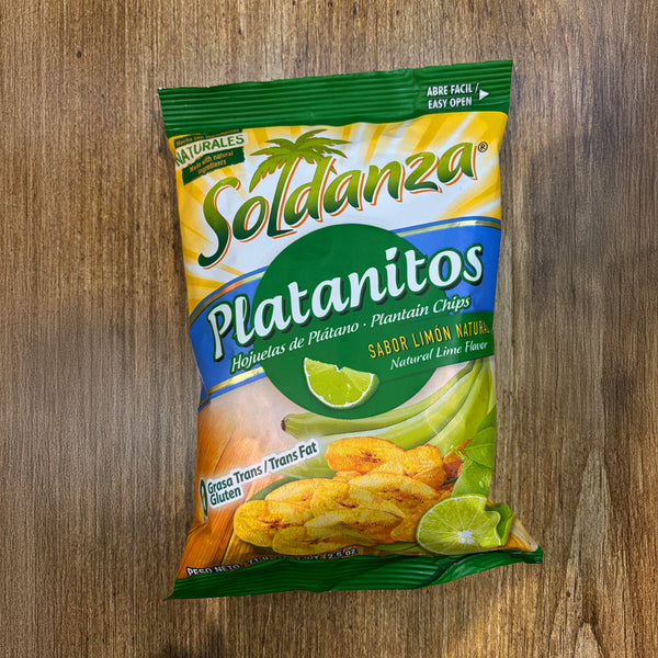 Plantain Chips Natural Lime