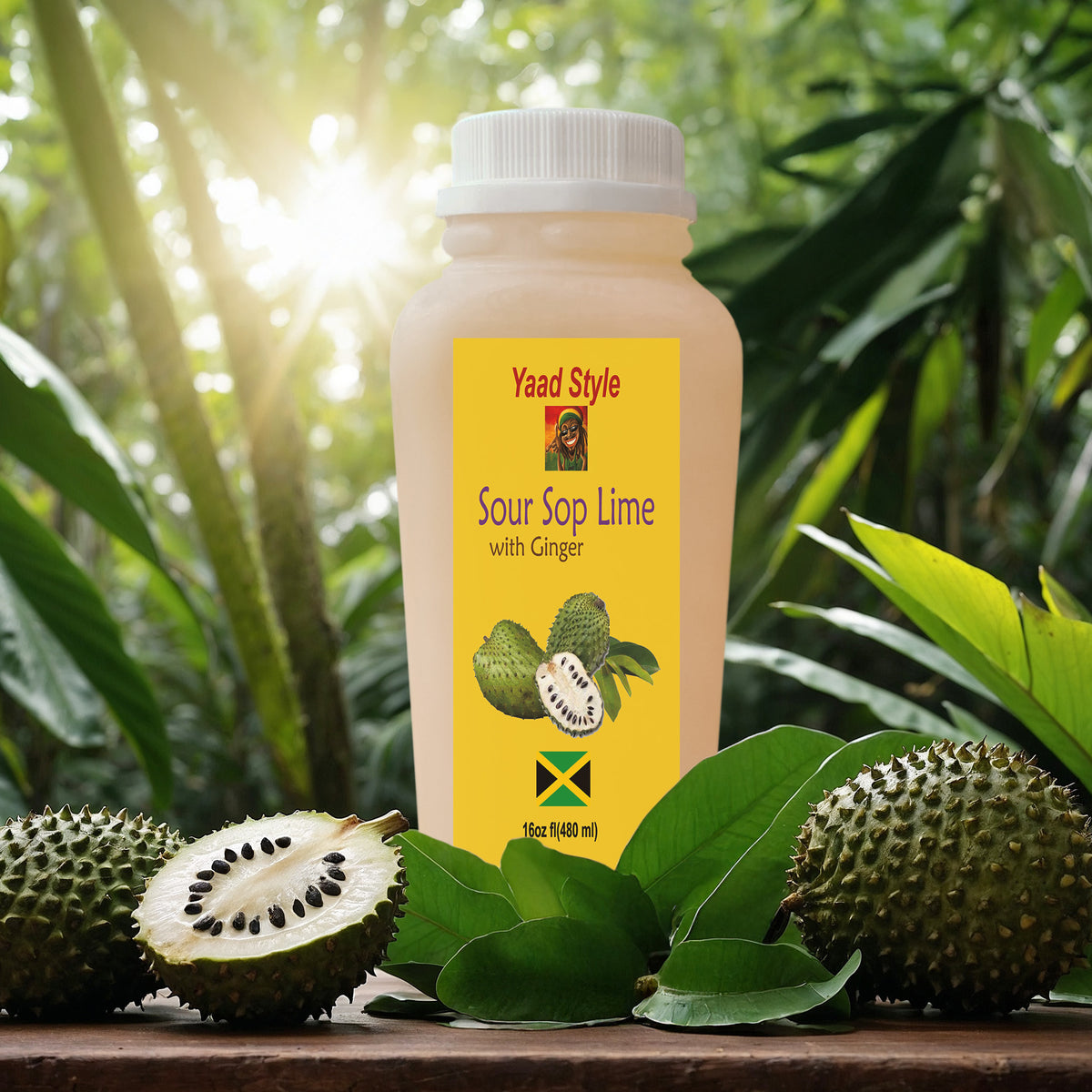 Soursop Lime with Ginger Nyam Sum