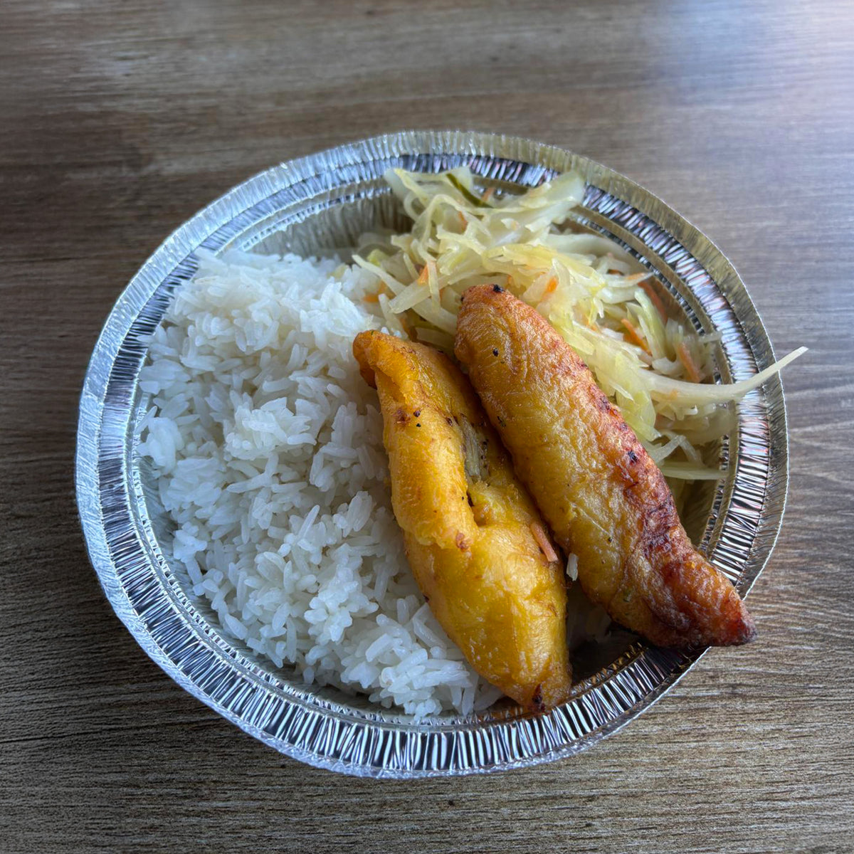White Rice and Cabbage